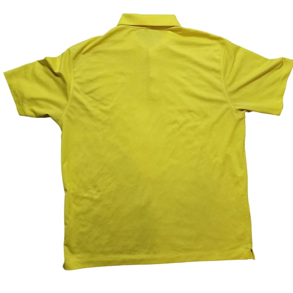 Vintage Nike Golf Mens‎ L dri-fit Yellow shirt EUC 48